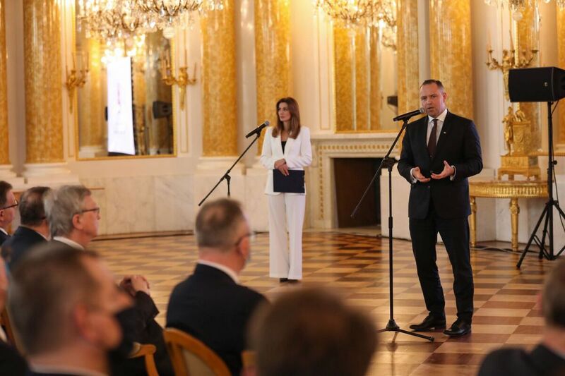 The inauguration of the project at the Royal Castle in Warsaw. Photo: Mikołaj Bujak (IPN)