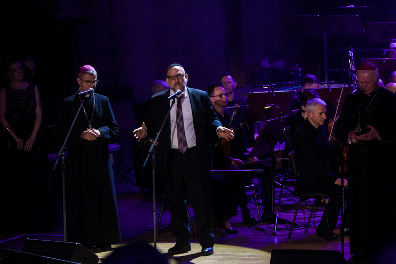 The concert "Psalms of Peace and Reconciliation" devoted to Polish Righteous Among the Nations -- Rzeszów, 24 March 2022. Photo: S. Kasper