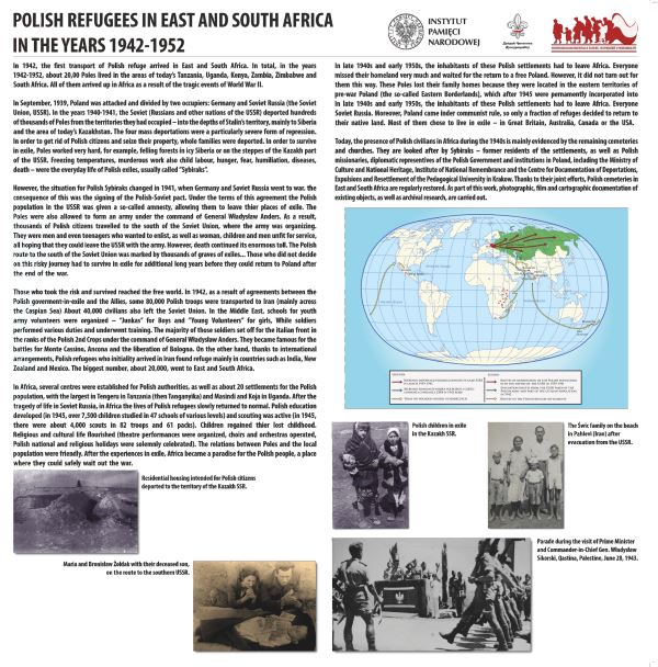 Polish Refugees in East and South Africa, 1942-1952
