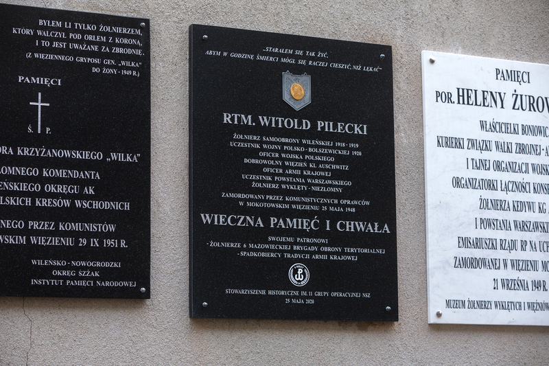 The celebration of 74th anniversary of the death of Captain Witold Pilecki on Rakowiecka Street – the "In tribute to Captain Pilecki" concert
