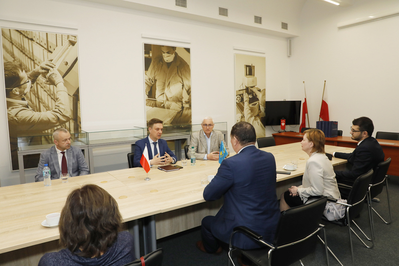 A delegation from Kazakhstan visited the IPN Archive, Warszaw 10 June 2022
