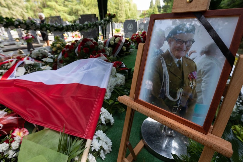 The funeral of the late Cpt. Władysław Dobrowolski, 29 June 2022; Gdańsk; Photo: Mikołaj Bujak IPN