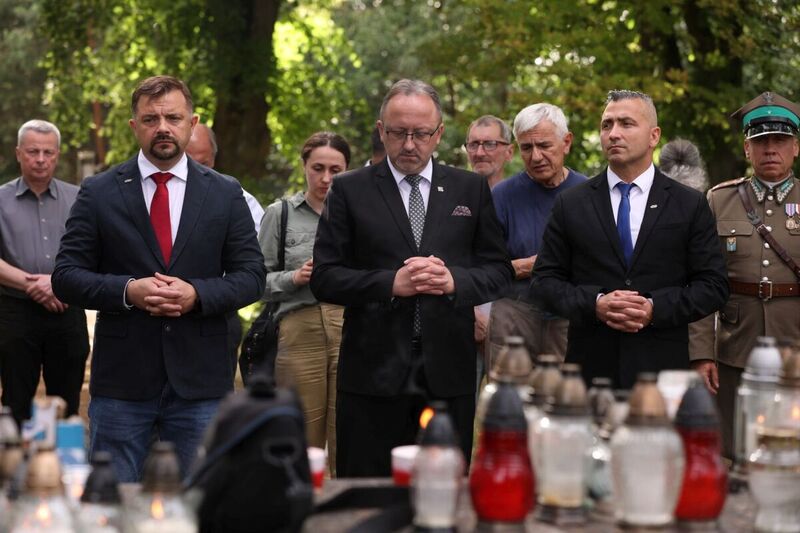 The Deputy President of the IPN paid tribute to the victims of the Volhynia Massacre