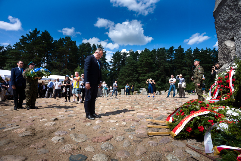 79th anniversary of the rebellion of Treblinka II death camp prisoners – 2 August 2022; Photo: Sławek Kasper IPN