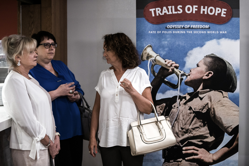 The opening of the "Trails of Hope. The Odyssey of Freedom" exhibition in Canada - Mississauga, 22 August 2022