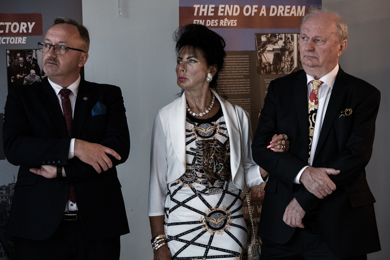 The opening of the "Trails of Hope. The Odyssey of Freedom" exhibition in Canada - Mississauga, 22 August 2022