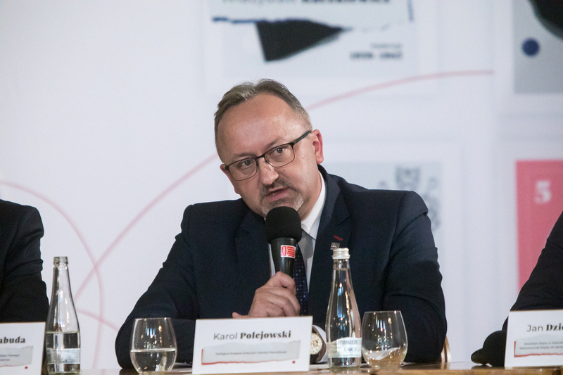 Deputy President of the IPN, Prof. Karol Polejowski. Photo: S. Kasper.