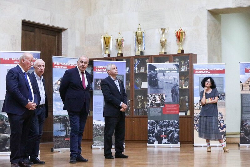 Opening of the IPN exhibition "Trails of Hope. Odyssey of Freedom" – Tbilisi, 3 October 2022. Photo: Sławek Kasper (IPN)