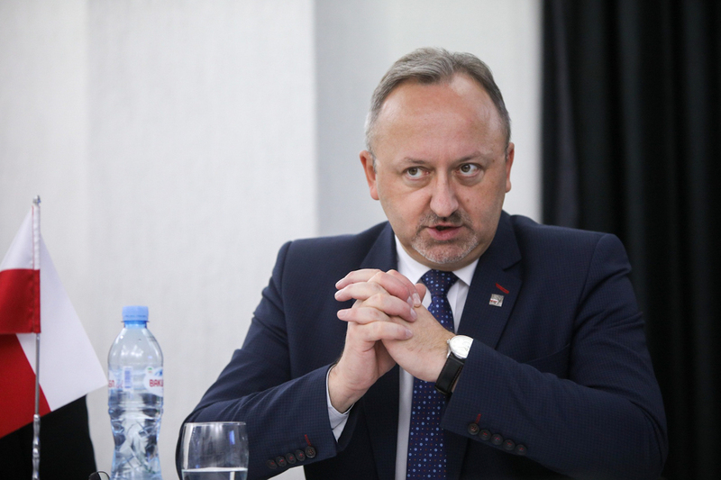 Professor Karol Polejowski, the IPN Deputy President – Tbilisi, 3 October 2022. Photo: Sławek Kasper (IPN)