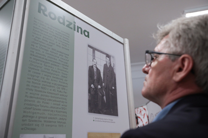 Opening of the exhibition dedicated to Waldemar Szwiec, 11 October 2022, Końskie, Poland. Photo: Mikołaj Bujak (IPN)
