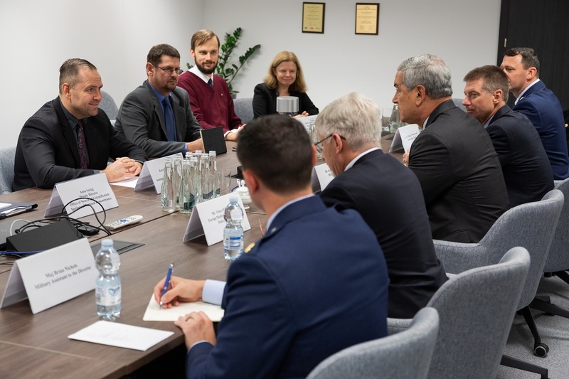 Representatives of the Defense POW/MIA Accounting Agency visited the IPN on 17 November 2022. Photo: M. Bujak (IPN)