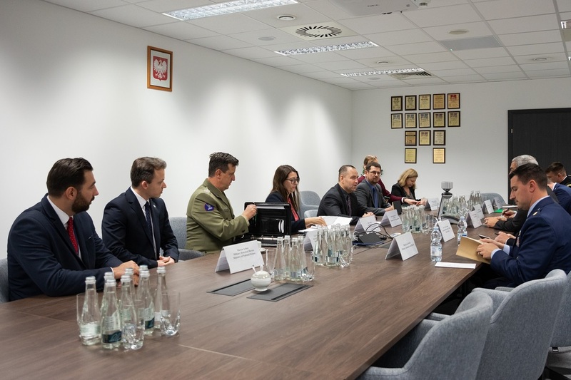 Representatives of the Defense POW/MIA Accounting Agency visited the IPN on 17 November 2022. Photo: M. Bujak (IPN)