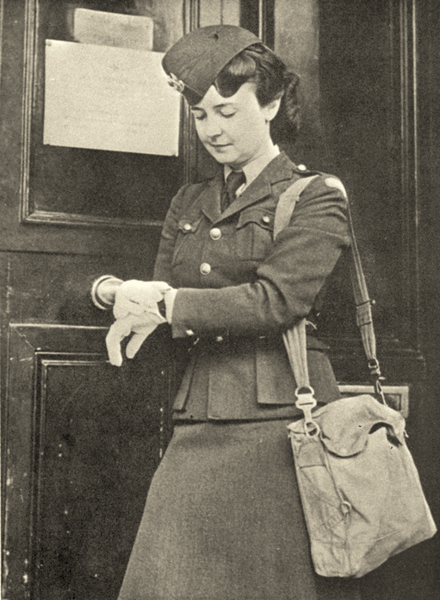 Zofia Leśniowska, General Sikorski's doughter, a secretary, code clerk and commander of the Women's Auxiliary Service. She died with her father in the Gibraltar disaster.
