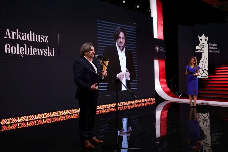 Arkadiusz Gołębiewski, laureate of the ”Custodian of National Memory” Prize in 2023