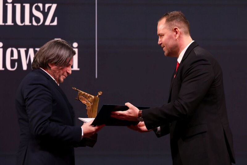 Arkadiusz Gołębiewski recieves of the ”Custodian of National Memory” Prize