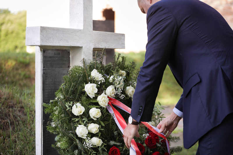 Visit of the President of the Institute of National Remembrance to Ukraine – 8 July 2023; photo: Mikołaj Bujak