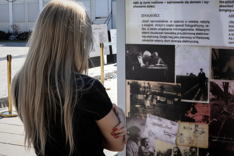 Opening of the exhibition dedicated to the Ulma family in Warsaw – 21 August 2023; photo: S. Kasper