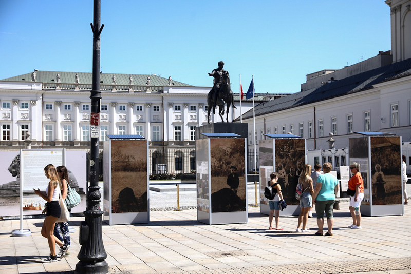 Opening of the exhibition dedicated to the Ulma family in Warsaw – 21 August 2023; photo: S. Kasper