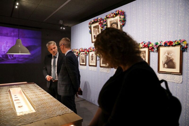 The IPN exhibition "Blessed are the Righteous, for..." The Story of the Ulma Family" was opened in Markowa. Photo: Mikołaj Bujak, IPN