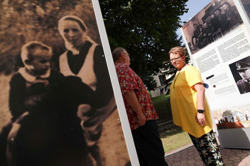 The IPN exhibition "Death for Humanity. The Ulma family" was officially opened at the St. Dorothy Parish Church in Markowa, 9 September 2023; photo:Mikołaj Bujak, IPN
