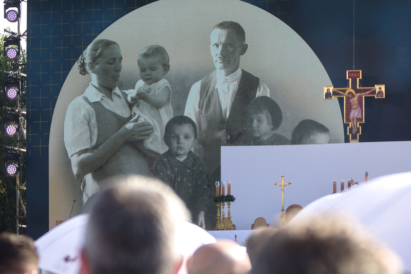 The beatification of the Ulmw family, 10 September 2023, Markowa; photo: Sławek Kasper IPN