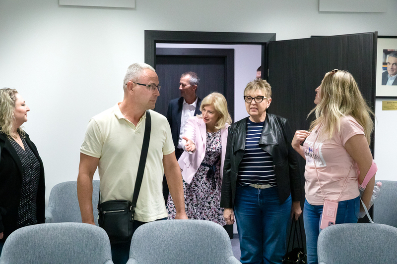 A delegation from Israel visited the IPN, Warsaw, 7 September 2023; Photo: S. Kasper (IPN)