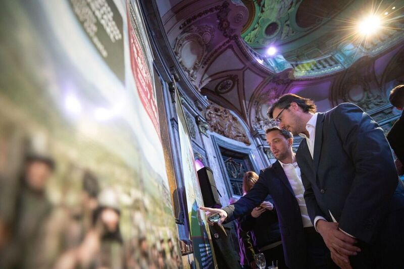 The "Trails of Hope. The Odyssey of Freedom" IPN exhibition in Buenos Aires, 12 September 2023; Photo: M.Bujak (IPN)