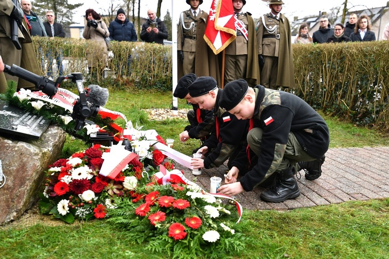 Ceremonies commemorating the Independent Highland Brigade - Den Hout, 4 February 2024. Photo: Witold Gudyś
