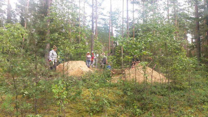 Office of Search and Identification conducting exhumation in the Vilnius region