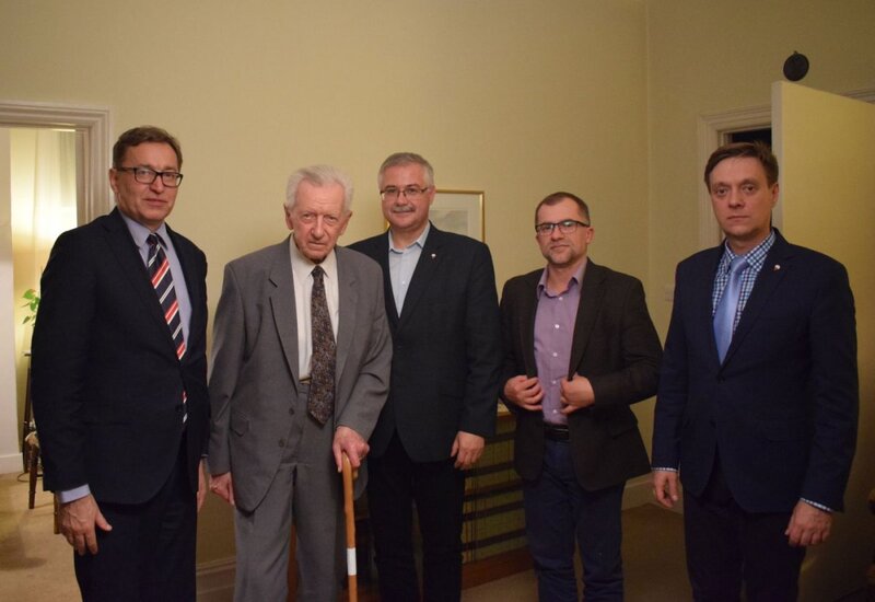 IPN’s delegation visiting Zbigniew Siemaszko
