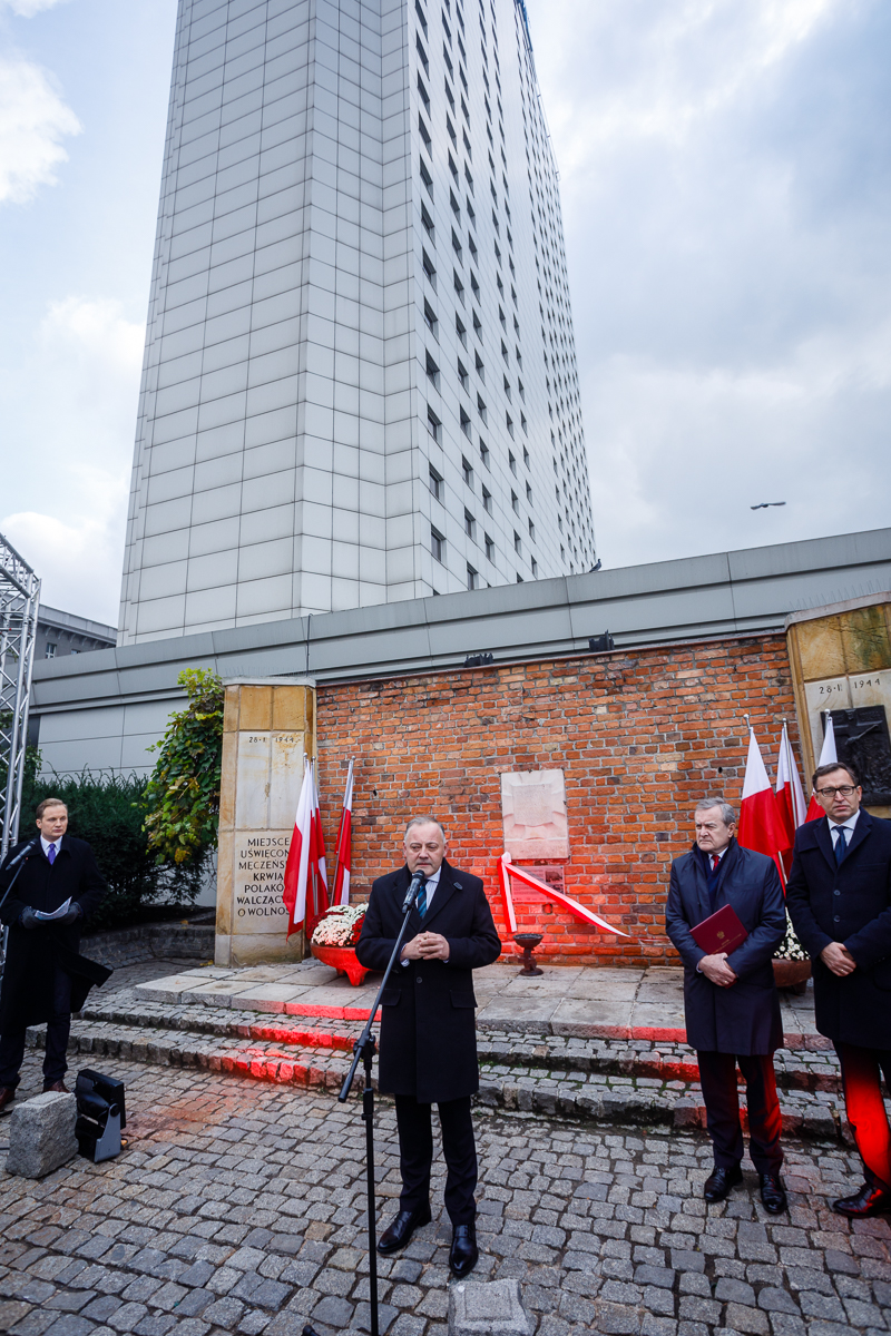 Inauguration of the "Plaques of Remembrance" project - Warsaw, 26 October 2018. Photos: Sławek Kasper (IPN)