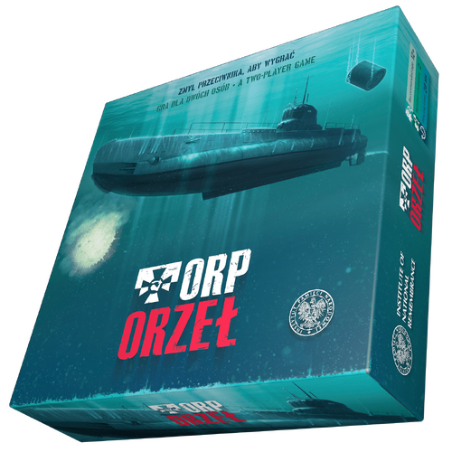 Pudełko gry ORP "Orzeł"