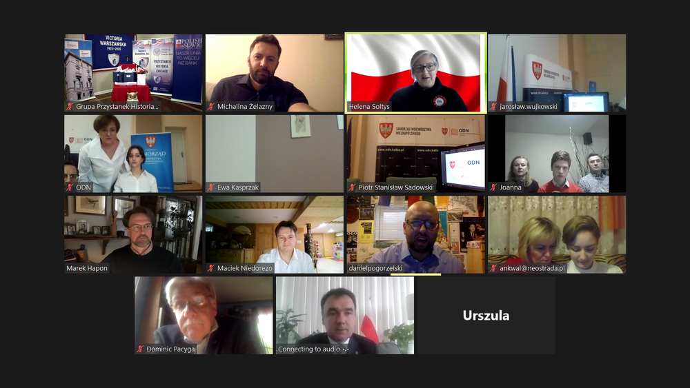 Gala finałowa konkursu "Victoria Warszawska 1920-2020", 14 listopada 2020 r, fot. IPN.