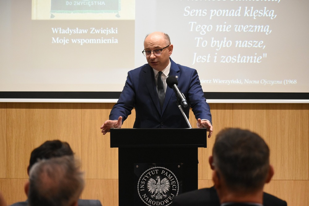 Promocja książki „Władysław Zwiejski, Moje wspomnienia” – Kielce, 28 listopada 2024. Fot. Dariusz Skrzyniarz (IPN)