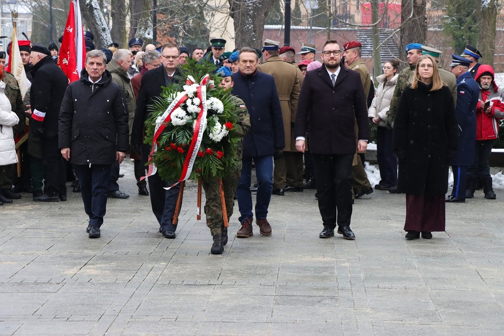 Obchody Narodowego Dnia Pamięci Żołnierzy Armii Krajowej - Kielce, 14 lutego 2025. Fot. Dariusz Skrzyniarz (IPN)