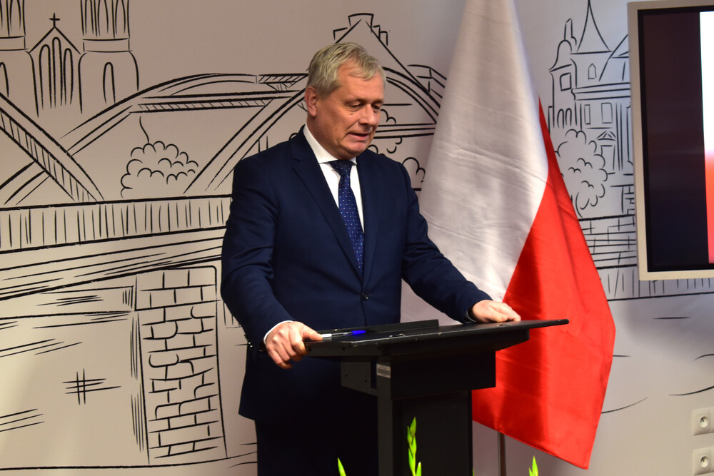 Wojewoda opolski Sławomir Kłosowski. Fot. Dominik Wojtkiewicz (IPN)