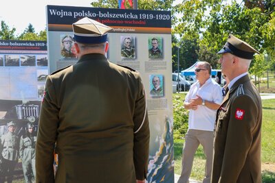Obchody święta Wojska Polskiego w Łomży, fot. R.W.