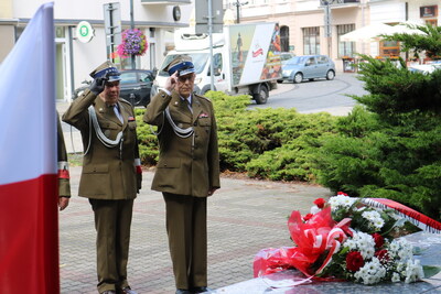 Kwiaty od Światowego Związku Żołnierzy AK Okręg Białystok