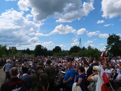 Obchody 72. rocznicy Obławy Augustowskiej – Giby, 16 lipca 2017