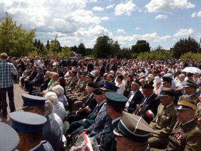 Obchody 72. rocznicy Obławy Augustowskiej – Giby, 16 lipca 2017