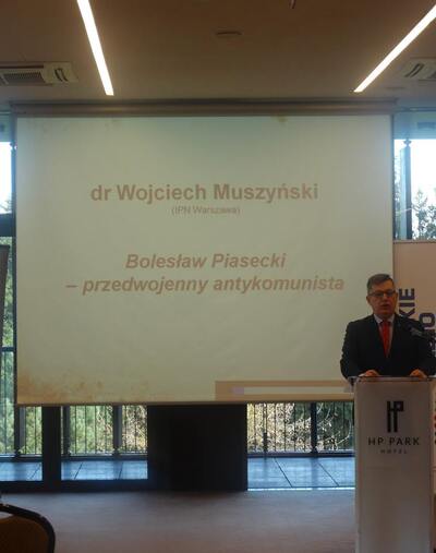Panel VI - referuje dr Wojciech Muszyński