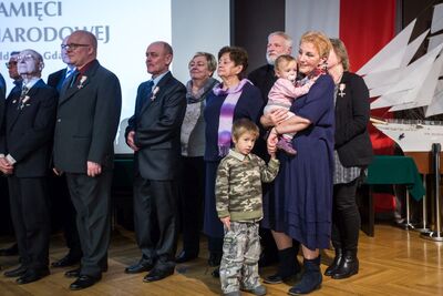 Uroczystość wręczenia Krzyży Wolności i Solidarności – Gdańsk, 15 grudnia 2017. Fot. Sławomir Kasper (IPN)