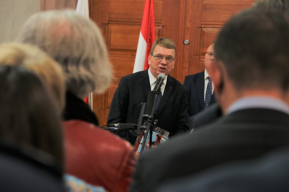 Uroczyste otwarcie wystawy IPN Gdańsk „Solidarni z Węgrami. Pomoc gdańszczan dla powstańców węgierskich w 1956 r.” – Gdańsk, 26 października 2021