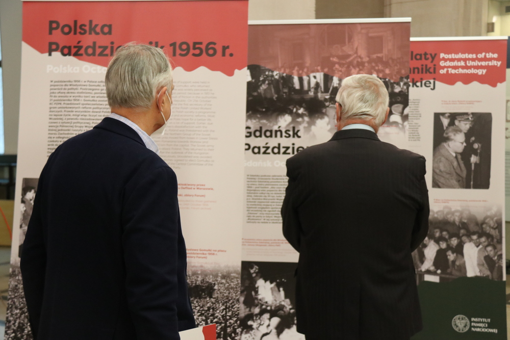 Uroczyste otwarcie wystawy IPN Gdańsk „Solidarni z Węgrami. Pomoc gdańszczan dla powstańców węgierskich w 1956 r.” – Gdańsk, 26 października 2021