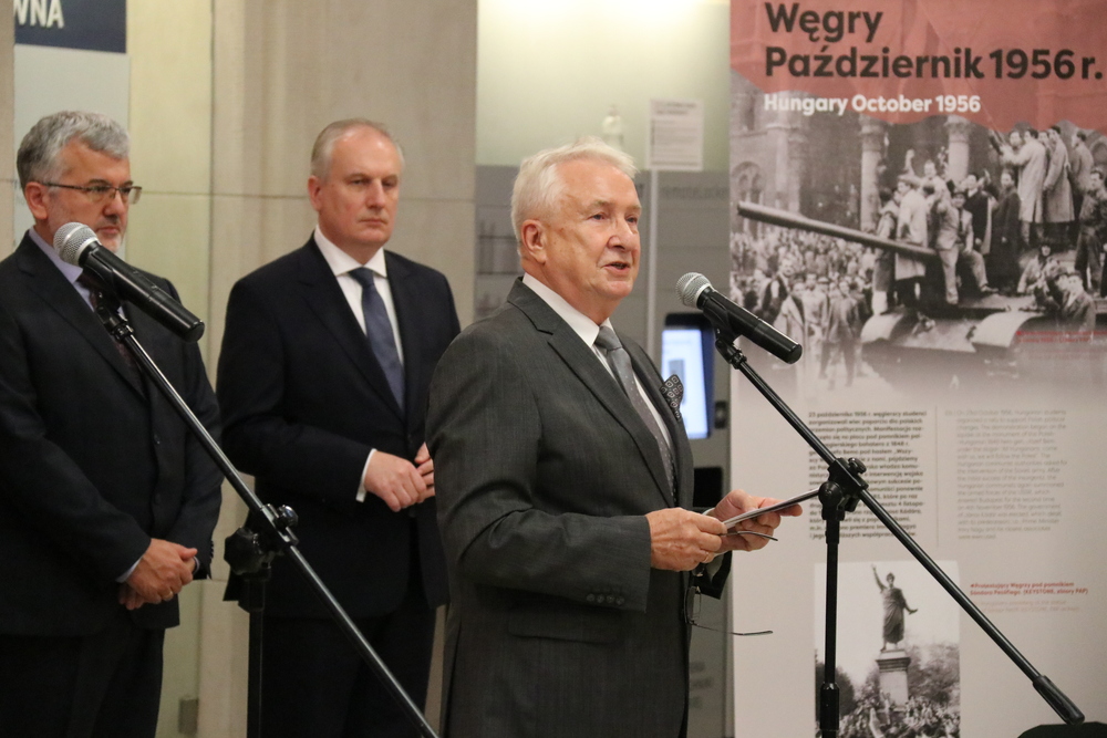 Uroczyste otwarcie wystawy IPN Gdańsk „Solidarni z Węgrami. Pomoc gdańszczan dla powstańców węgierskich w 1956 r.” – Gdańsk, 26 października 2021