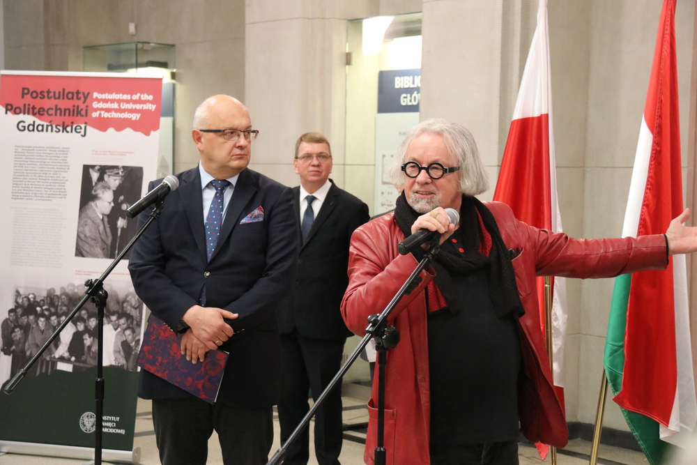 Uroczyste otwarcie wystawy IPN Gdańsk „Solidarni z Węgrami. Pomoc gdańszczan dla powstańców węgierskich w 1956 r.” – Gdańsk, 26 października 2021