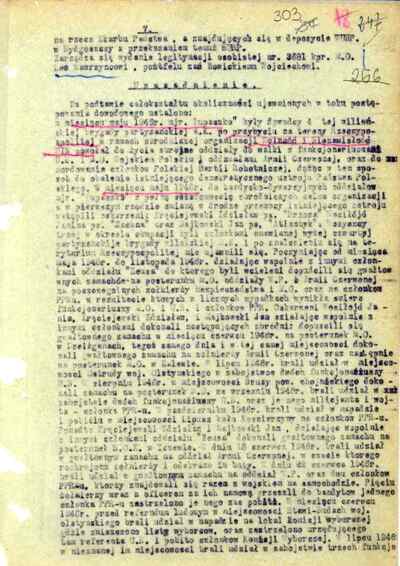 Wyrok skazujący Janinę Wasiłojć-Smoleńską na karę śmierci. Bydgoszcz, 8 marca 1947 r. (IPN By 070/434 t. 5) #7