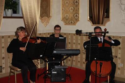 Występ zespołu Trio Arte ze Słupska