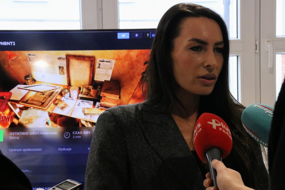 Dyrektor Biura Nowych Technologii IPN Magdalena Hajduk.