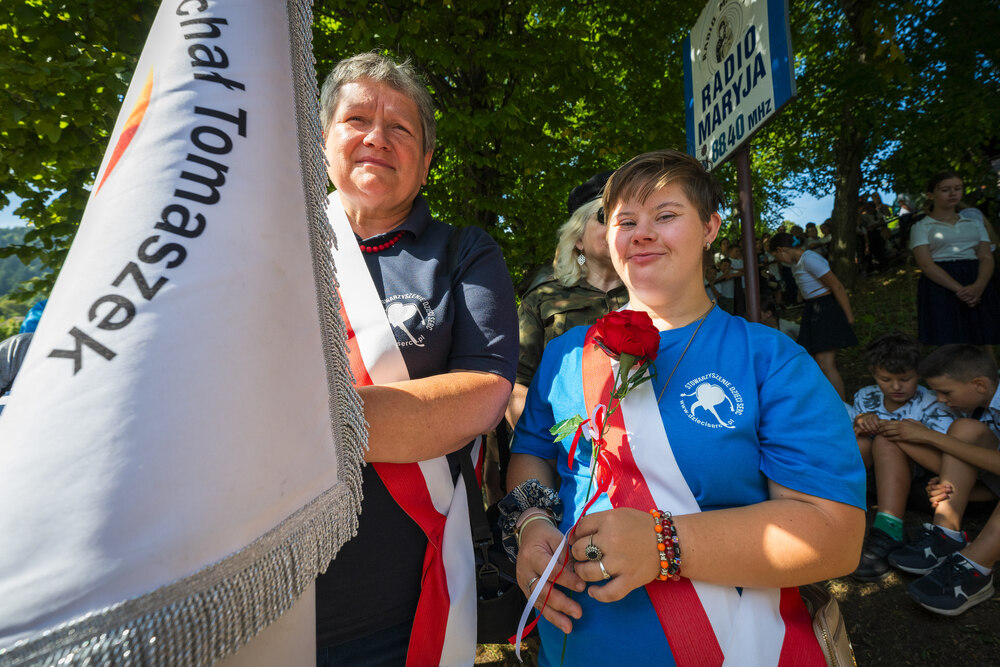 Uroczystości pogrzebowe Józefa Lewickiego, żołnierza VII Śląskiego Okręgu NSZ – Szczyrk, 6 września 2024. Fot.: IPN K. Łojko
